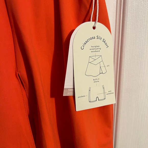 NWT Blogilates Orange Skort - Picture 4 of 6